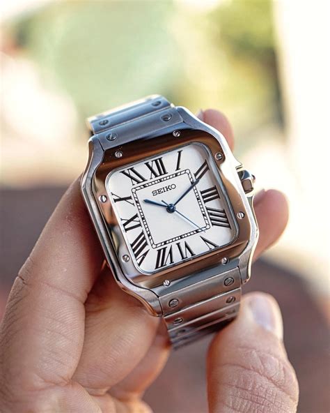 cartier tank seiko mods.